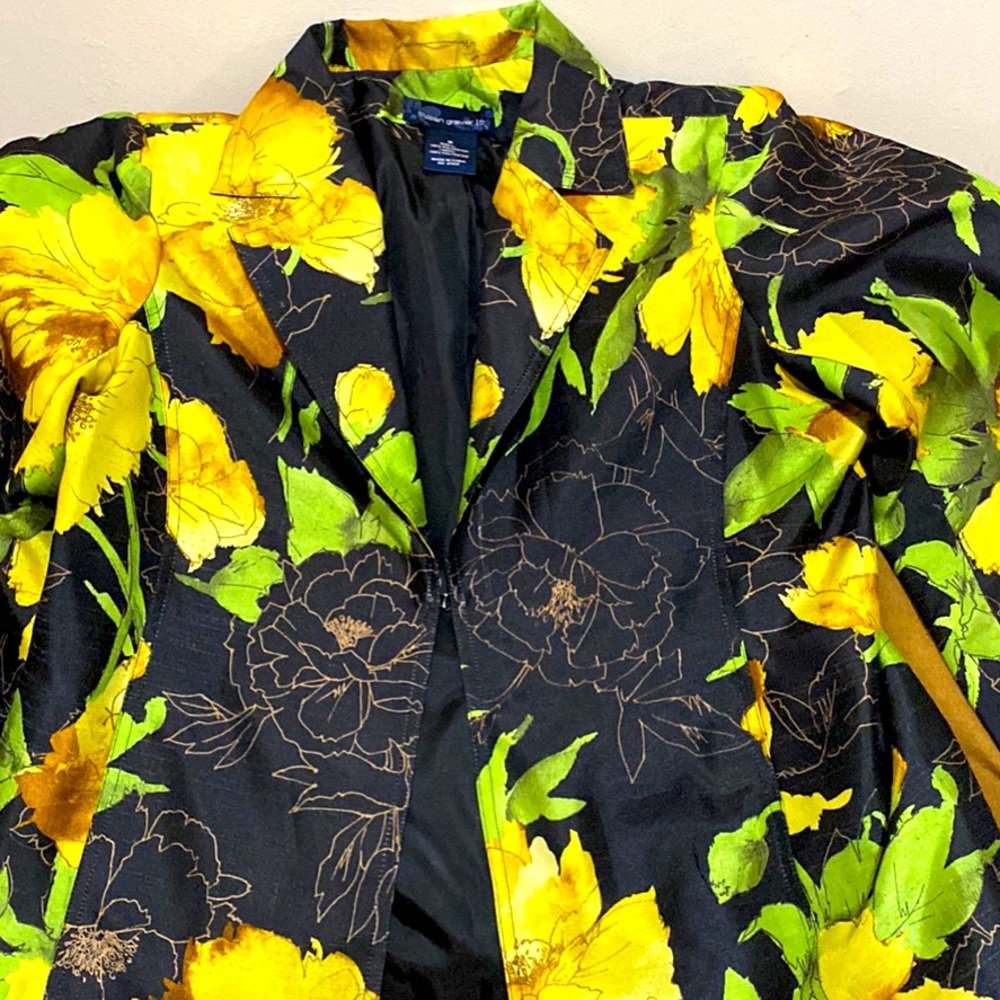 3/4 sleeve blazer